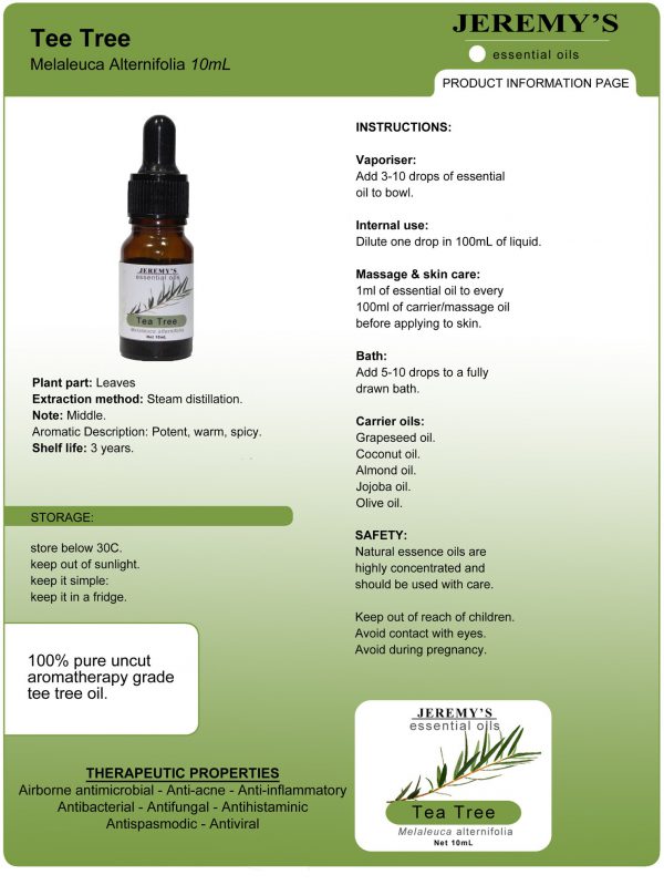 Pure Tea Tree Essential Oil - Image 5