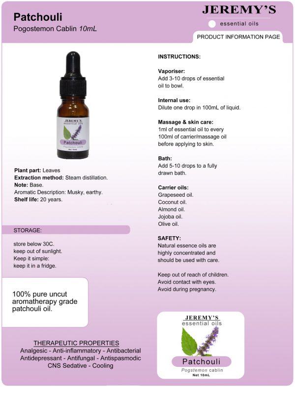 Pure Patchouli Essential Oil - Image 5