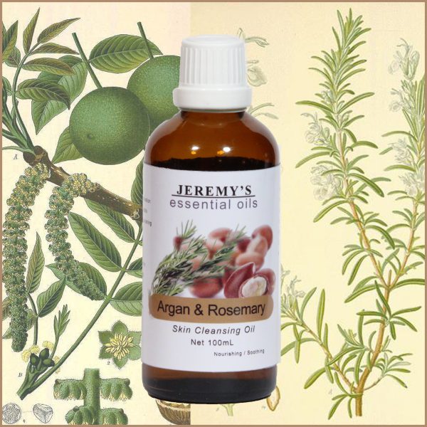 Argan & Rosemary Skin Cleansing Oil - Image 2